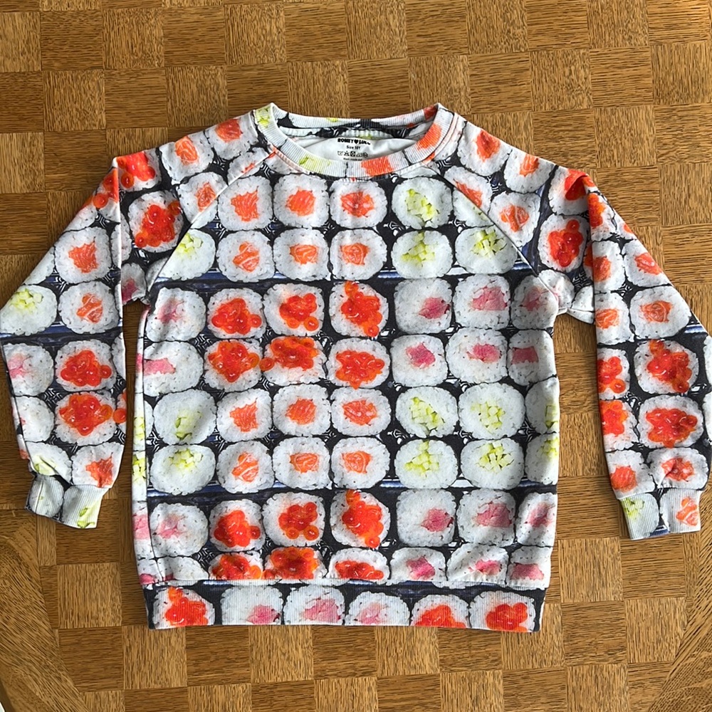Romey Loves Lulu Sushi sweatshirt